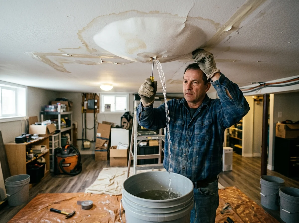 Burst Pipe Water Extraction
