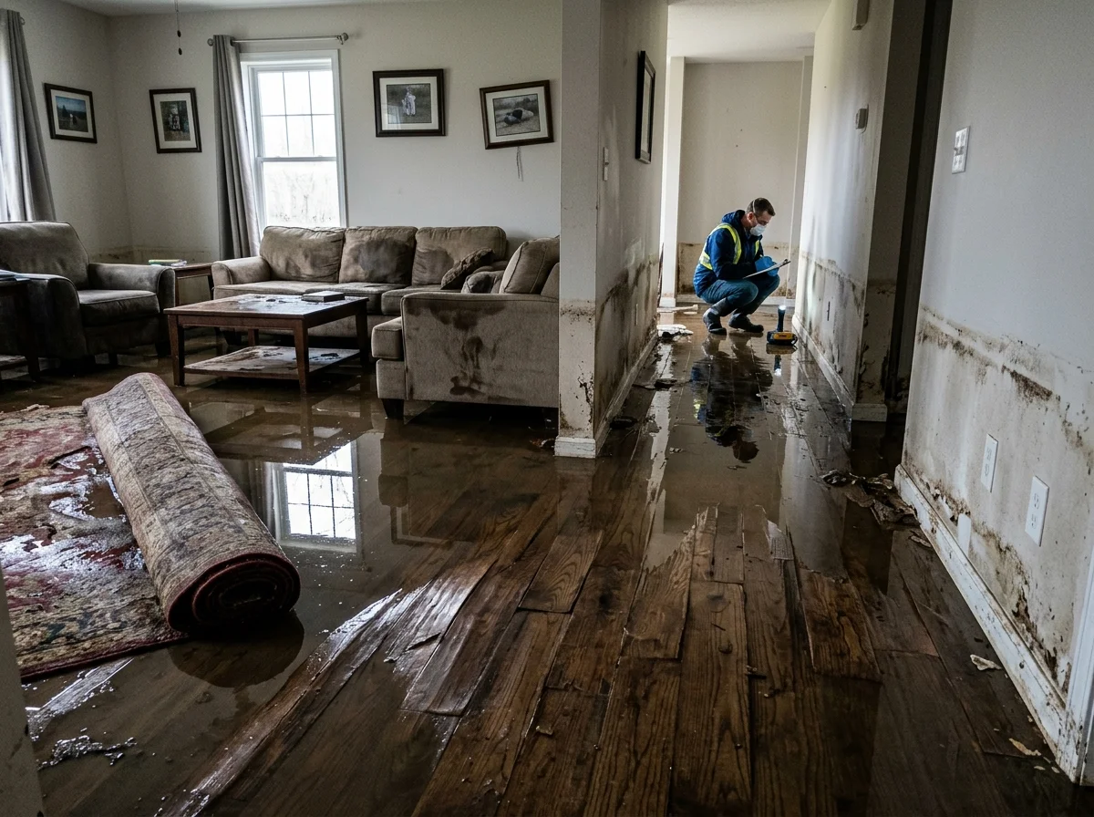 Residential water damage and flood restoration in Mesa AZ