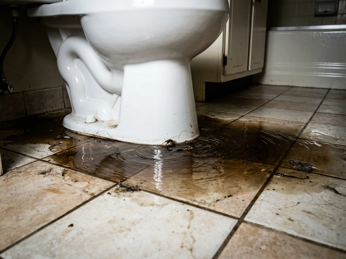 Toilet Overflows in Mesa